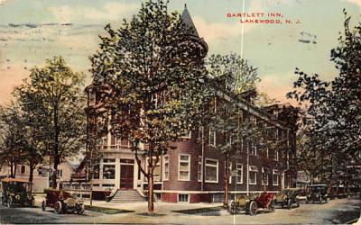 Barlett Inn Lakewood , New Jersey Postcard