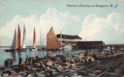 Steamer Landing  Longport, New Jersey Postcard