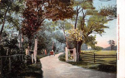 Gateway to the deserted Village of Allaire Lakewood, New Jersey Postcard