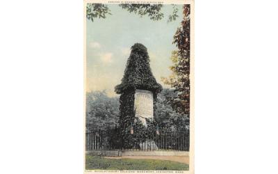 Revolutionary Soldiers' Monument Lexington, New Jersey Postcard