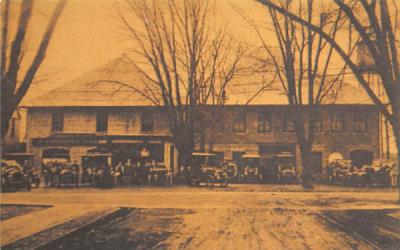 Automobile Garage and Skating Rink, Reproduction Lakewood, New Jersey Postcard