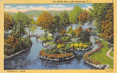 Air Castle Isles Lake Hopatcong, New Jersey Postcard