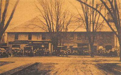 Automobile Garage, Skating Rink, Reproduction Lakewood, New Jersey Postcard