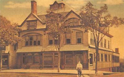 Lakewood Post Office, Reproduction New Jersey Postcard