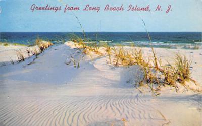 Greetings from Long Beach Island, N. J., USA New Jersey Postcard