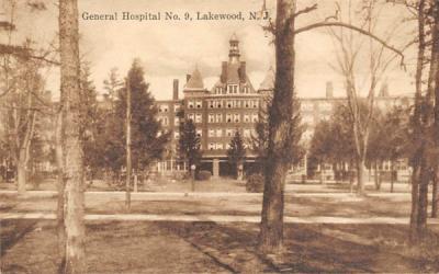General Hospital Lakewood, New Jersey Postcard
