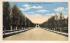 The Drive to Gould's  Lakewood, New Jersey Postcard
