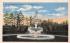 One of the Fountains, Georgian Court Lakewood, New Jersey Postcard