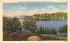 Nolans Point from Lake View House Lake Hopatcong, New Jersey Postcard