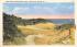 Sand Dunes Overlooking Ocean Long Beach Island, New Jersey Postcard