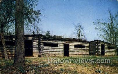 Reconstructed Army Hospital Hut  - Morristown, New Jersey NJ Postcard