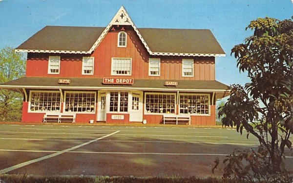 The Depot Morristown, New Jersey Postcard