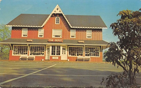 The Depot Home of Happy Gifts Morristown, New Jersey Postcard