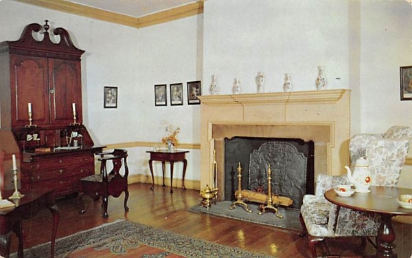 Gen. Washington's Living and Dining Room Morristown, New Jersey Postcard