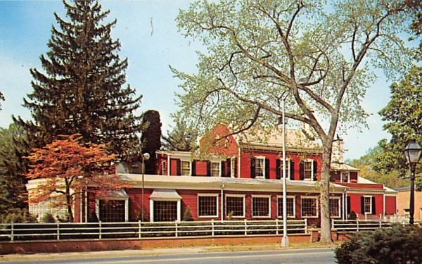 The Wedgewood Inn, in Historic Morristown New Jersey Postcard