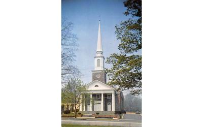 The Presbyterian Church of Madison New Jersey Postcard