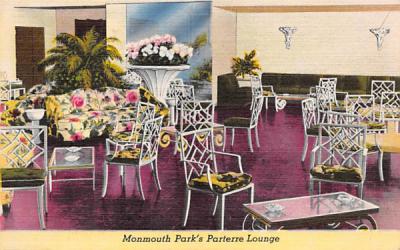Monmouth Park's Parterre Lounge New Jersey Postcard