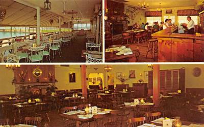 The Porch - Tavern - Tuckahoe Inn Marmora, New Jersey Postcard
