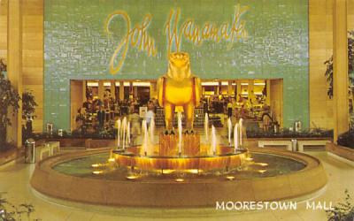 Moorestown Mall Shopping Center New Jersey Postcard
