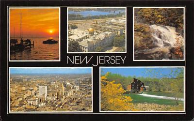 The Garden State Misc, New Jersey Postcard