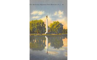War Memorial, Edgemont Park Montclair, New Jersey Postcard