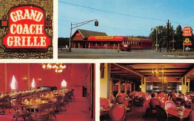 Grand Coach Grille Maple Shade, New Jersey Postcard