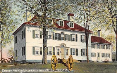Exterior, Washington Headquarters Morristown, New Jersey Postcard