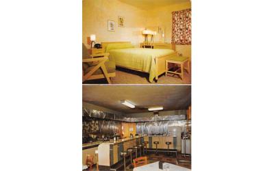 Bo-Bet Motel & Coffee Shop Mt Ephraim, New Jersey Postcard