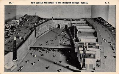 New Jersey Approach to the Midtown Hudson Tunnel Postcard