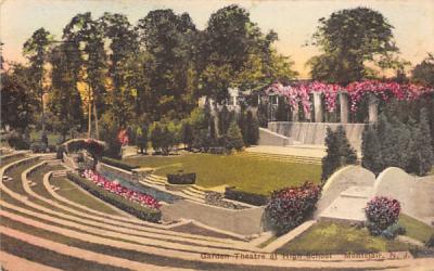 Garden Theatre at High School Montclair, New Jersey Postcard