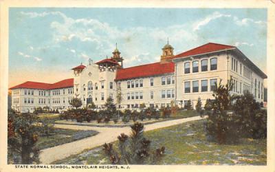 State Normal School Montclair Heights, New Jersey Postcard