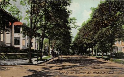 Park St. cor. Walnut St.. Montclair , New Jersey Postcard