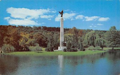 War Memorial, Soldiers Monument, Edgemont Park Montclair, New Jersey Postcard
