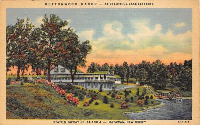 Button Manor Matawan, New Jersey Postcard