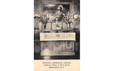 Scheina Memorial Chapel Moorestown, New Jersey Postcard