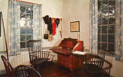 Commander in Chief's Office, The Ford Mansion Morristown , New Jersey Postcard