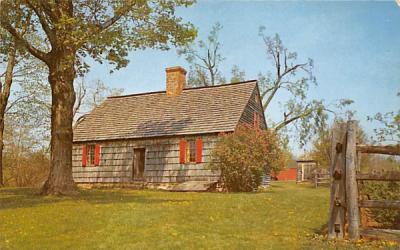 Wick House, Maj. Gen. Arthur St. Clair's Quarters Morristown, New Jersey Postcard