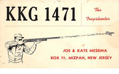 KKG 1471 Mizpah, New Jersey Postcard