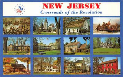 New Jersey The Crossroads of the Revolution Postcard