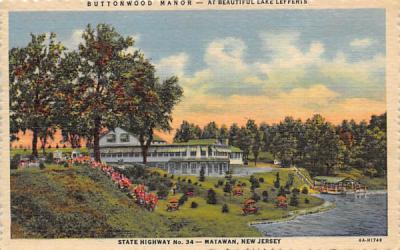 Buttonwood Manor Matawan, New Jersey Postcard