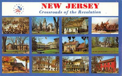 New Jersey The Crossroads of the Revolution Postcard