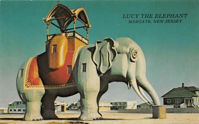 Lucy the Elephant Margate, New Jersey Postcard