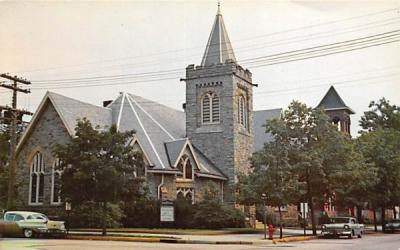 Frist Presbyterian Church Millville, New Jersey Postcard