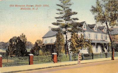 Old Mansion House Millville, New Jersey Postcard