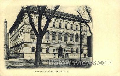 Public Library - Newark, New Jersey NJ Postcard
