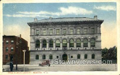 Public Library - Newark, New Jersey NJ Postcard