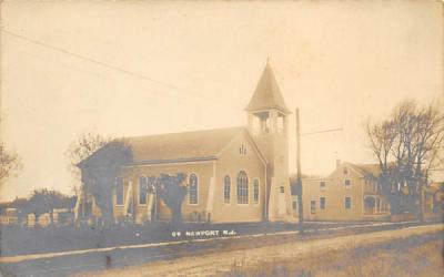 Church Newport, New Jersey Postcard