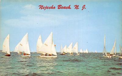 Nejecho Beach New Jersey Postcard