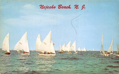 Nejecho Beach New Jersey Postcard