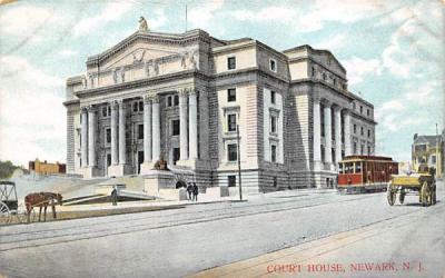 Court House Newark, New Jersey Postcard